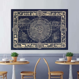 Póster antiprohibición de Nueva Orleans de Collins Diboll, póster de bebidas de Nueva Orleans, receta de cócteles, arte de pared en lienzo, impresión artística lista para colgar.