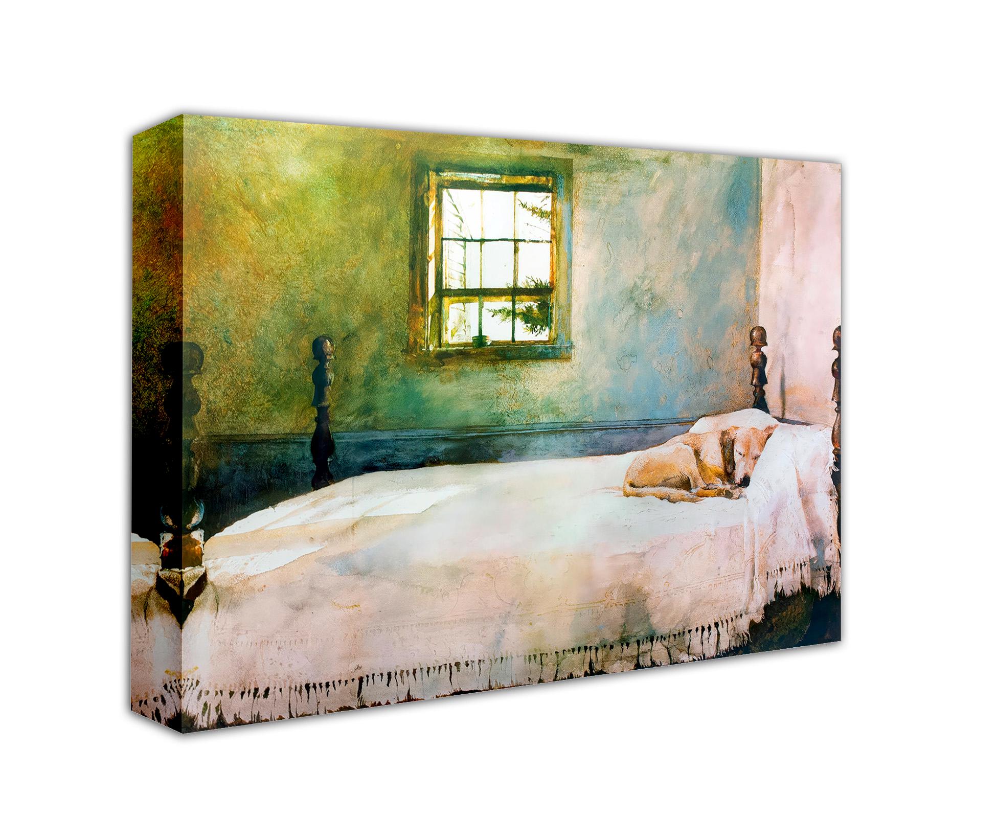 Andrew Wyeth Print, Master Bedroom, Modern Canvas Print
