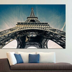Eiffel Tower, Eiffel Tower Canvas Print, Eiffel Tower wall art Home decor,interior design, Wall art,decor, interior decoration,Paris canvas.