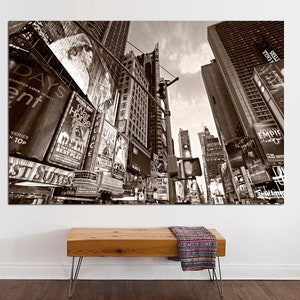 New York City, Times Square, Canvas print Ready to Hang, Broadway Theaters, Led signs,  New York City and the United States, Manhattan,