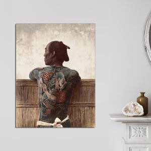 Vintage Japanese Tattoo Art, Yakuza Art, Japanese Tattoo