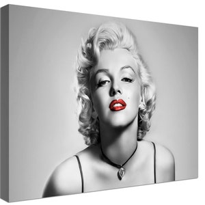 Marilyn Monroe Canvas Print, Modern Wall Art, Home Decor People Paint interior decoration, Marilyn Monroe wall art, Marilyn Monroe art decor