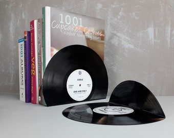 Vinyl Record 10 Inch Bookends - Pair