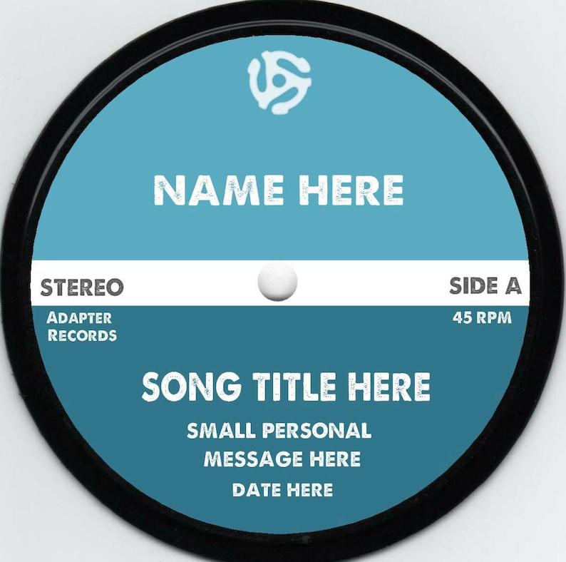 Personal record. Real vinyl. a personal record. record a song.