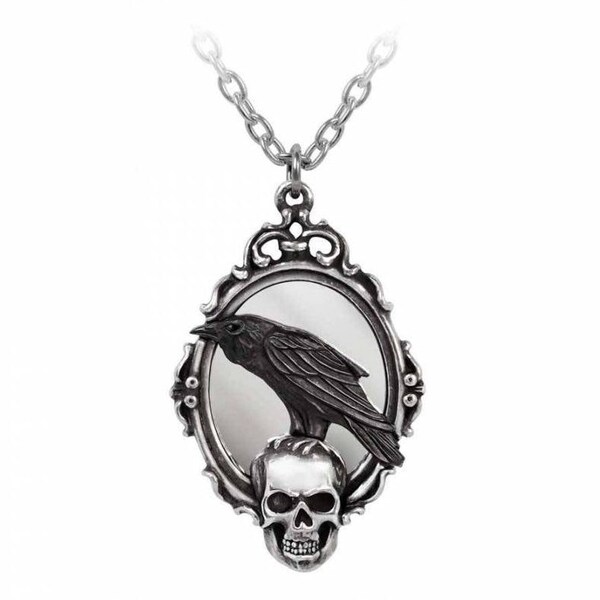 Reflections Of Poe Pendant Made by Alchemy England with Chain