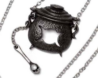 Witches Cauldron Necklace Made by Alchemy England