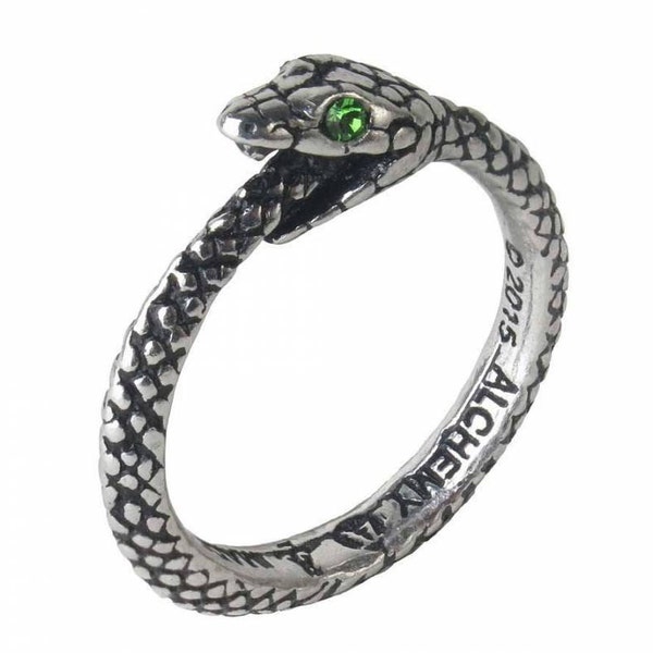 Sophia Serpent Ring Made by Alchemy England, Snake, Ouroboros - Unisex