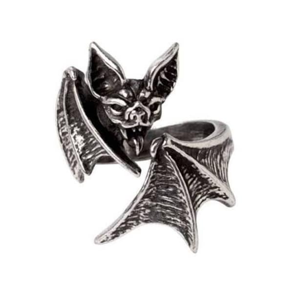 Nighthawk Ring Made by Alchemy England - Adjustable