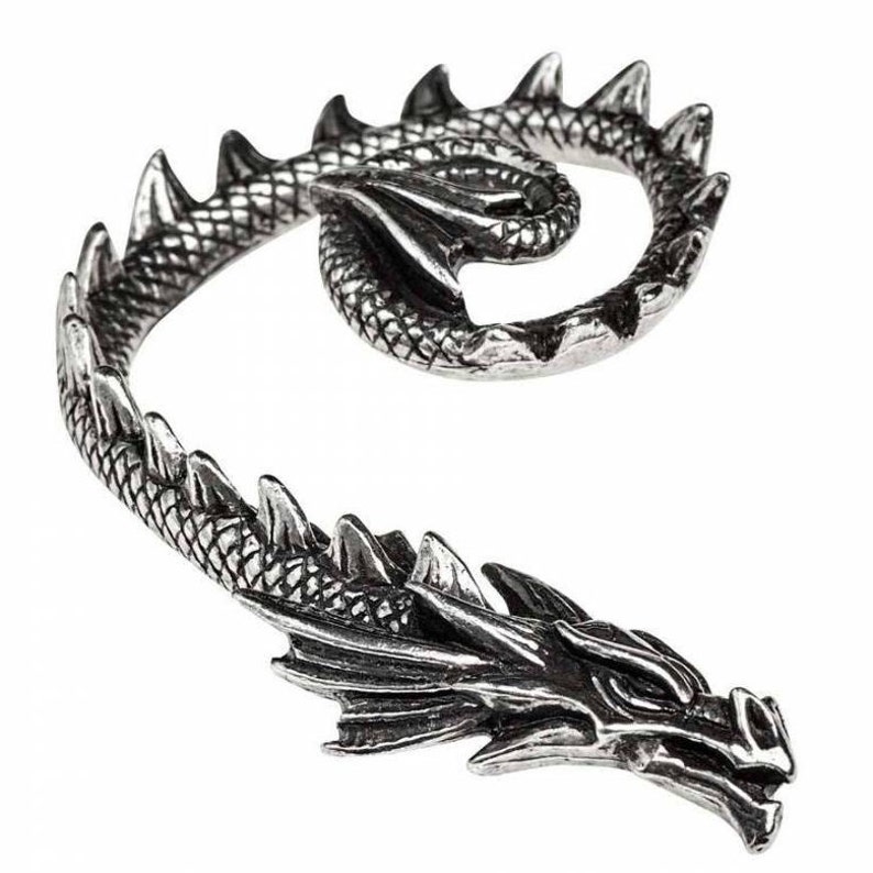 Ostrogoth Dragon Oreille droite Wrap fabriqué par Alchemy England image 3