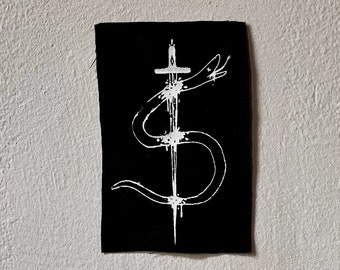Schlange Aufnäher