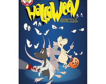 Cómic especial de Halloween: variante homenaje a "Bone"