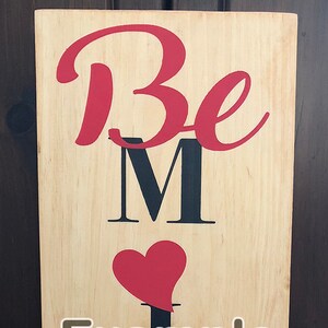 Be Mine Valentines Day ai eps jpg png and svg Clipart, Vinyl, Stencil Cricut Silhouette Cameo image 2