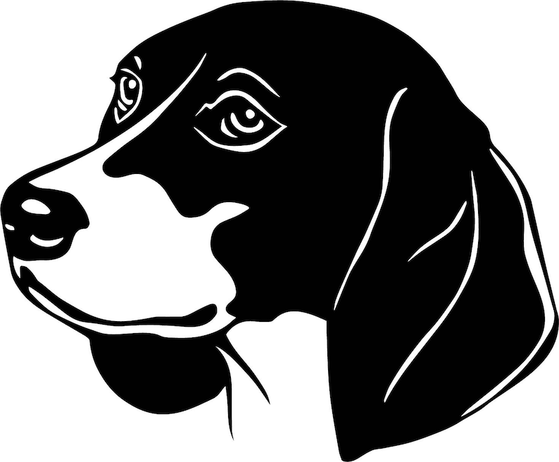 Beagles ai eps jpg png and svg Clipart Vinyl Stencil | Etsy