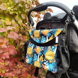 Baby boy diaper bag with cute pandas, Custom diaper bag, baby shower gift for new mom