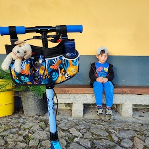 Wasserdichte Scooter-Lenkertasche mit Aufdruck, wasserdichte Scooter-Lenkertasche, Scooter-Lenkertaschen, Kleinkind-Rollerkorb