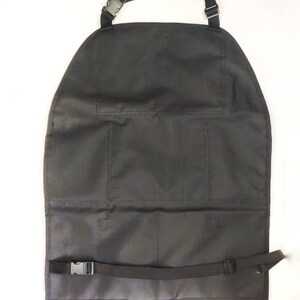 Organizer for the car - protection of sitting in the car from pollution.