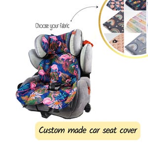 Funda para asiento de coche para bebé, funda para asiento de coche fácil de quitar y lavar, accesorios universales para niños para todos los modelos de coche, estampado geométrico