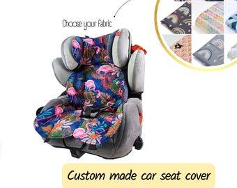 Hoes baby-autostoeltje, autostoelbekleding gemakkelijk te verwijderen, wasbaar, universele auto-accessoires voor kinderen voor alle automodellen, geometrische print