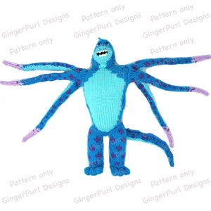 Knitting Pattern Inspired by Tentacular