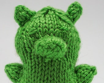Knitting Pattern: Gummy Bear Cat Toy