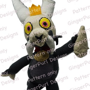 Knitting Pattern Inspired by King Clawthorne