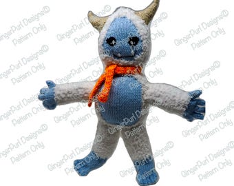 Knitting Pattern: Yuki the Yeti