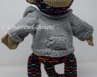 Knitting Pattern for Code Monkey