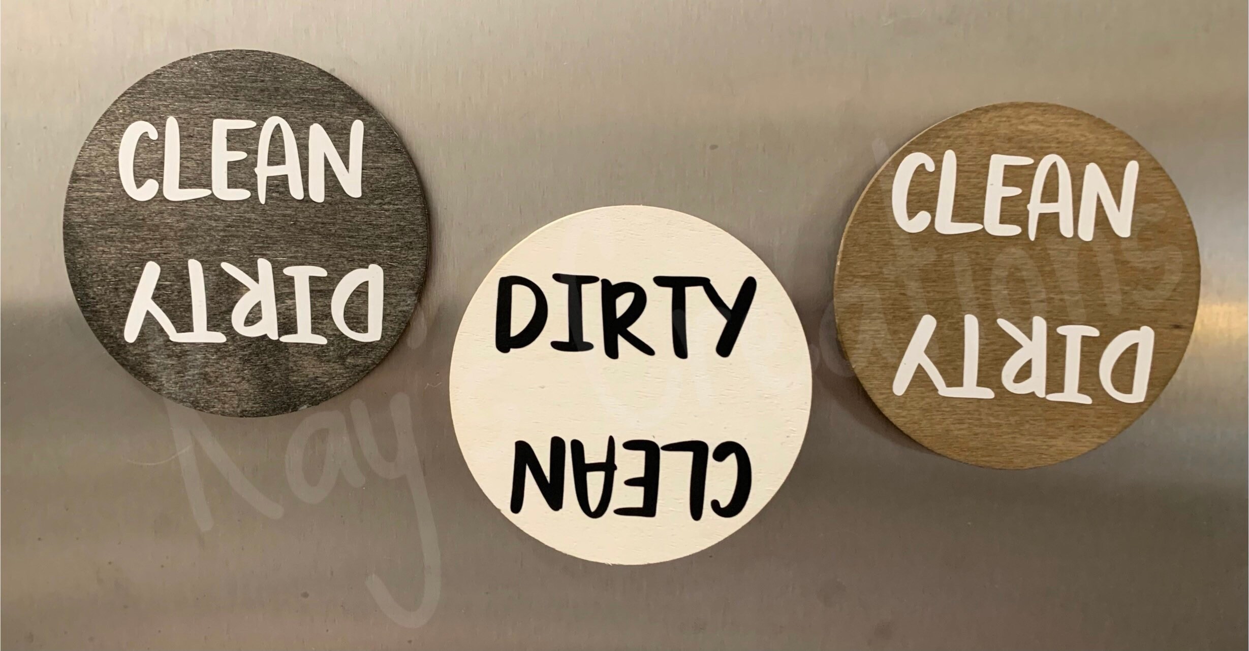 Clean/Dirty sign for dishwasher Etsy