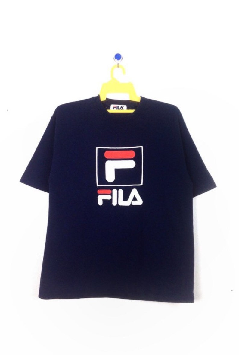 fila big logo t shirt