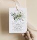 Fall Bridal Shower Invitation Template, Pumpkin Fall In Love Download, Editable Template, Templett, FPE 