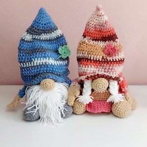 Crochet pattern gnomes "MATS and BIBI"