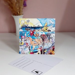 Postal Submundo 15 x 15 cm