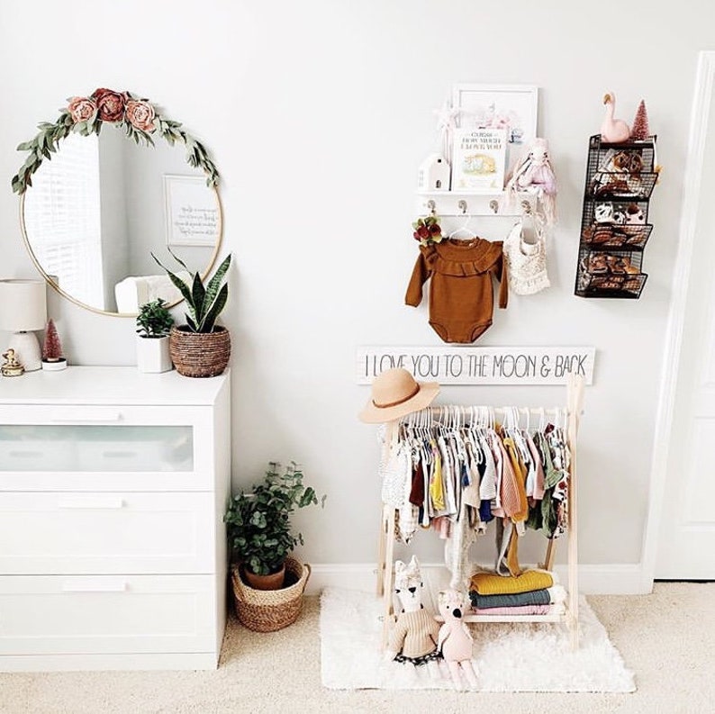 Felt Flower Nursery Decor Garland Felt Flower Garland Etsy