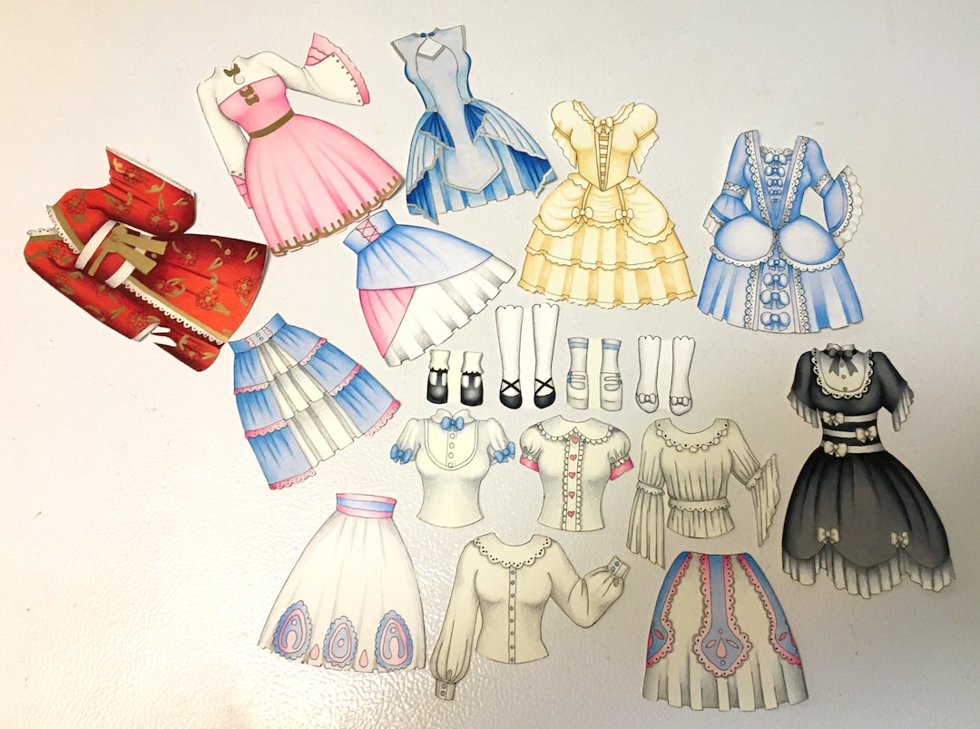 Lolita Fancy Paper Dolls USED】Fancy Paper Dollsタイツ Angelic