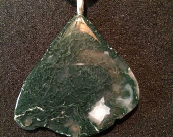 Moss Agate Pendant