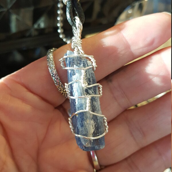 Blue Kyanite Necklace