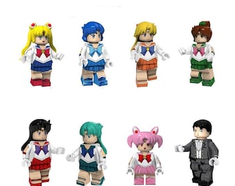 Sailor Moon Clamp Building Block Minifigure - Figures Custom MOC