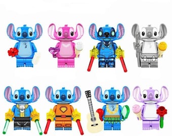 Stitch Clamp Building Block Minifigure - Figures Custom MOC