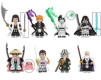 Bleach - Manga - Brick Minifigure - Figures Custom MOC