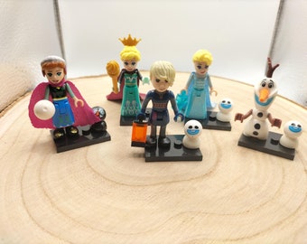 Frozen Clamp Building Block Minifigure - Figures Custom MOC