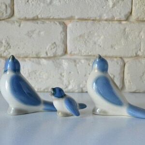 Vintage ceramic bird Porcelain bird
