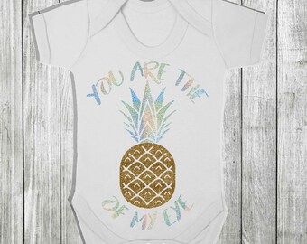 pineapple baby grow