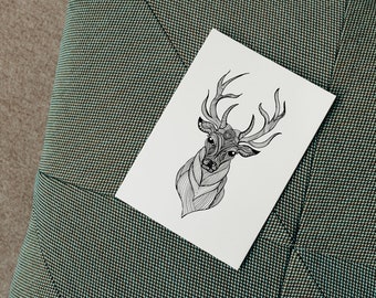 Postcard Deer