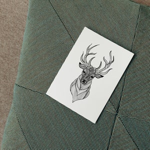 Postcard Deer