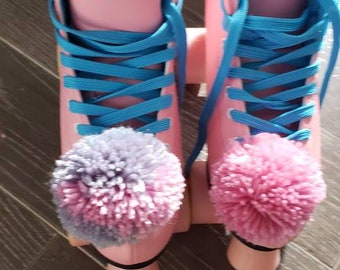 Bussin' Bussin' Roller Skate Pom Pom's, Skate Accessory, Skate Jewelry