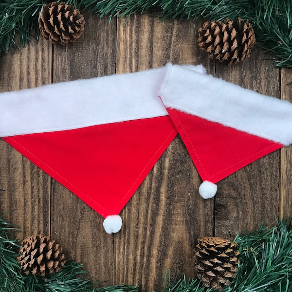 Dog Santa Hat Etsy