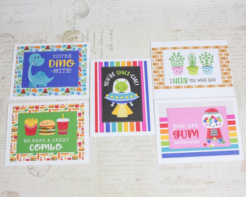 love punny card set get well encouragement cards 11 card oops All the puns