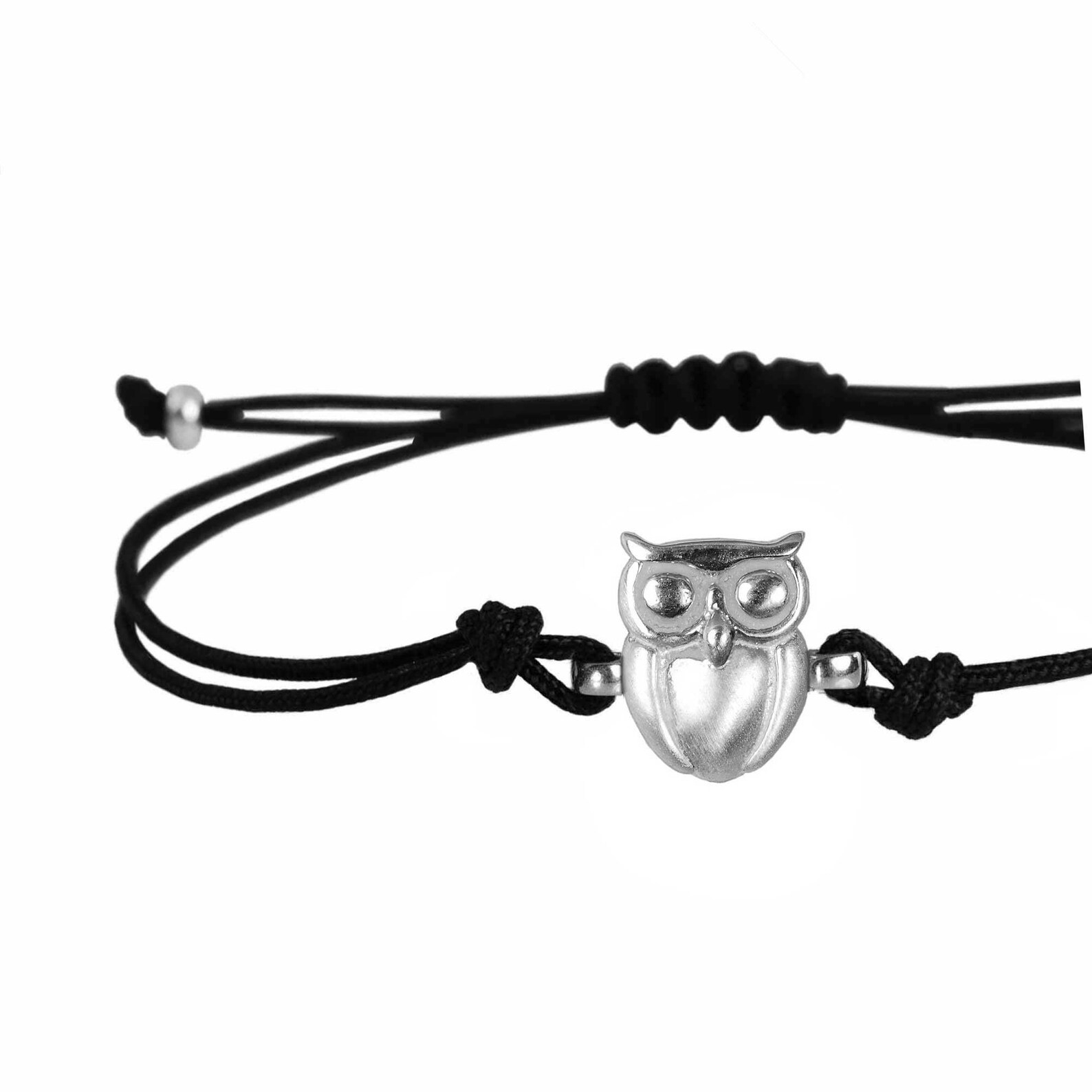 Owl Bracelet Sterling Silver Owl Lover Jewelry Gift for Her Etsy