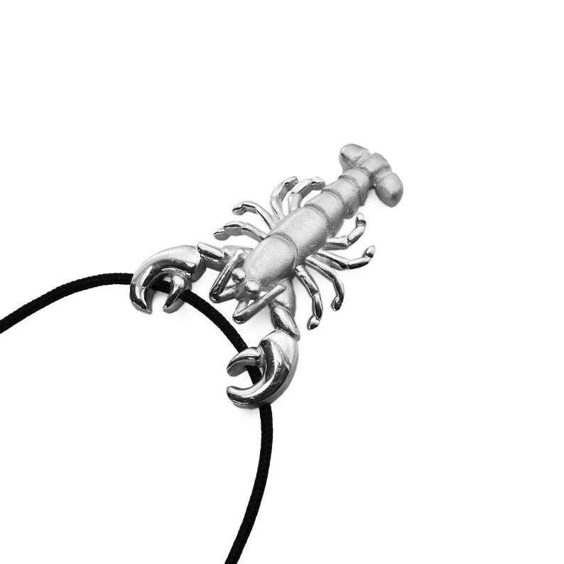 Lobster Necklace Sterling Silver Lobster Jewellery Lobster Etsy
