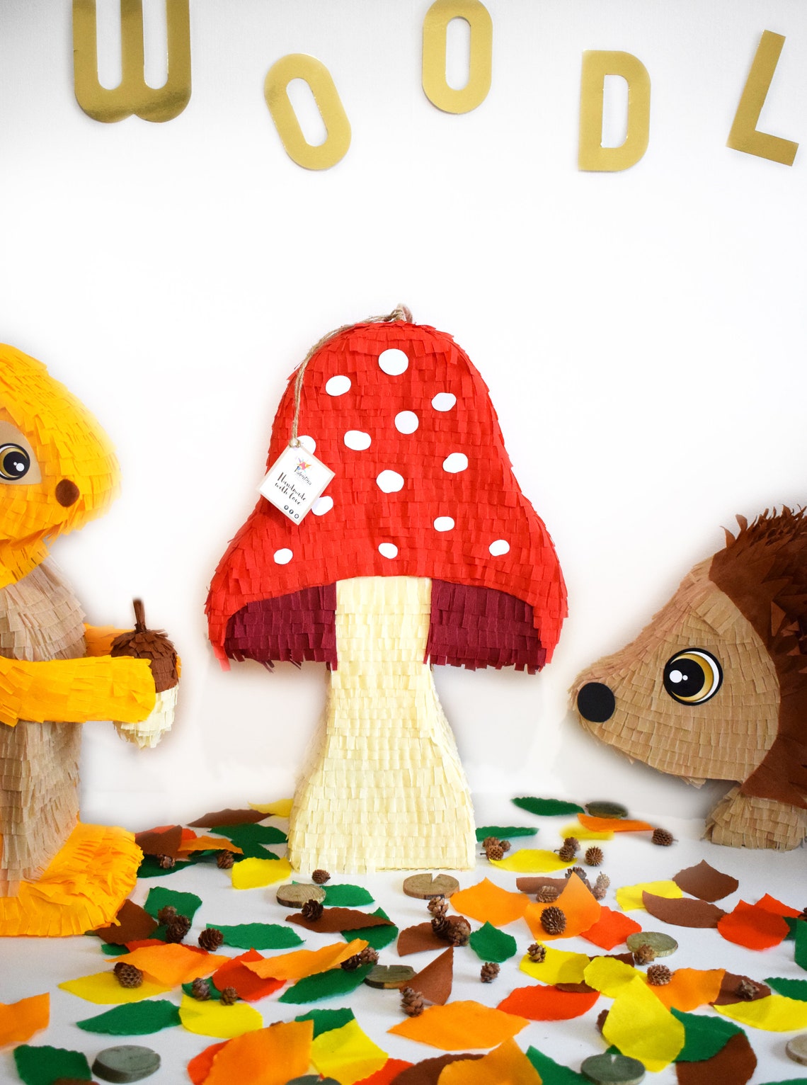 Mushroom Pisata / Mushroom Pinata / Hongo Pinata Etsy